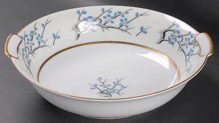 Plum Blossom 10" Round Vegetable Bowl