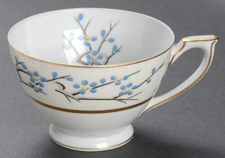 Plum Blossom Footed Cup
