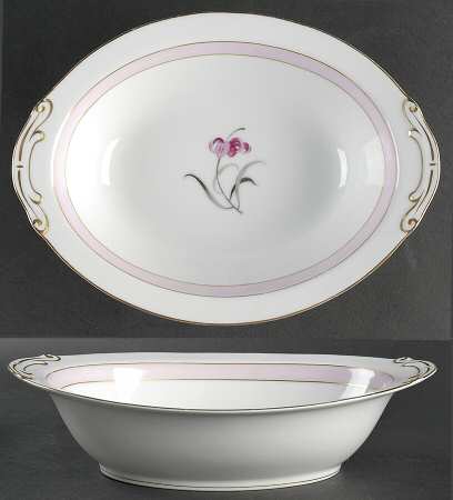 Sabrina 10" Oval Vegetable Bowl