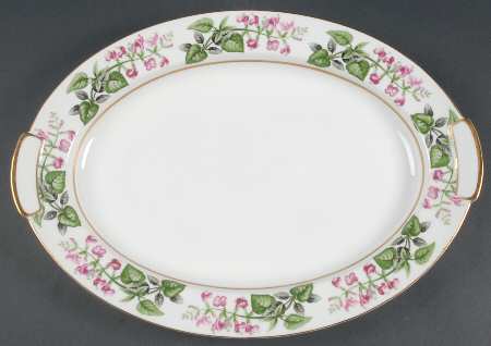 Sylvia 17" Oval Serving Platter