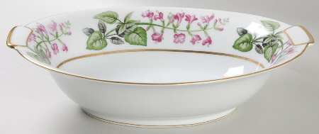 Sylvia 10" Oval Vegetable Bowl