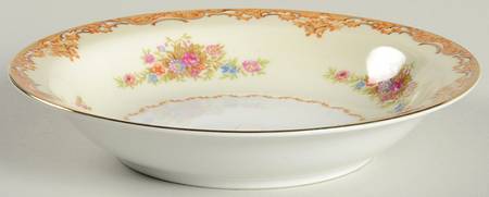 Tan Traditional Rim Soup Bowl