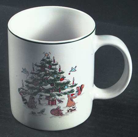 Woodland Christmas (Not Embossed) Mug