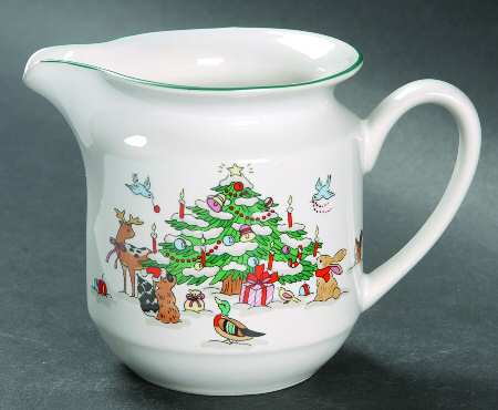 Woodland Christmas (Not Embossed) Creamer