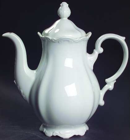 Baroque Coffee Pot & Lid