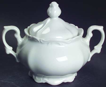 Baroque Sugar Bowl & Lid