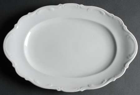 Baroque 14" Oval Serving Platter