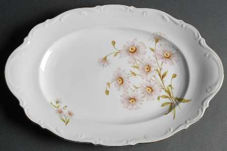 Daisy Bell 15" Oval Serving Platter