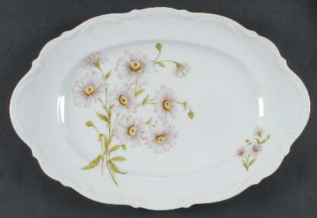 Daisy Bell 14" Oval Serving Platter