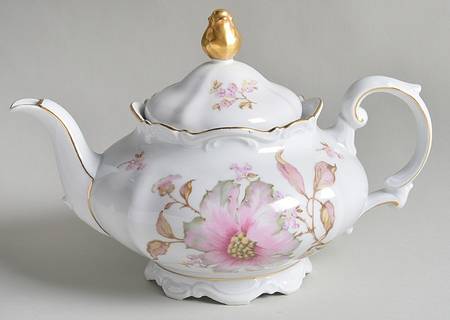 Dogwood Teapot & Lid