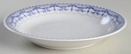 Dresden Blue Coupe Soup Bowl