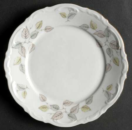 Falling Leaves Bread & Butter Plate