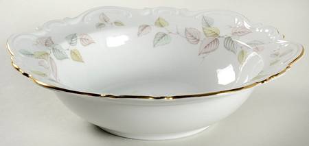 Falling Leaves 9" Round Vegetable Bowl