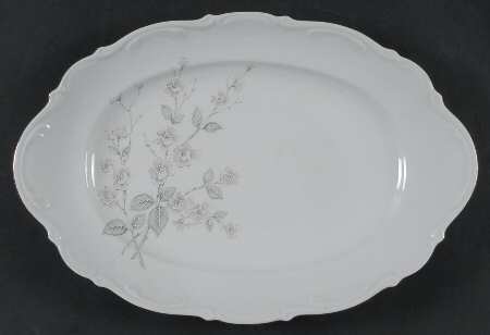 Fragrance 14" Oval Serving Platter