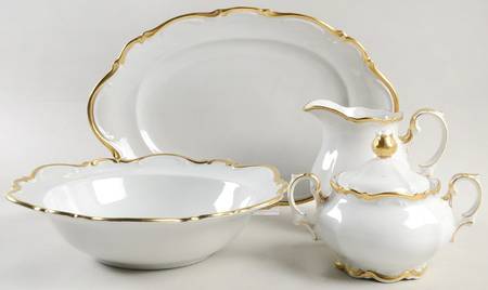 Golden Lark 5 Piece Hostess Set