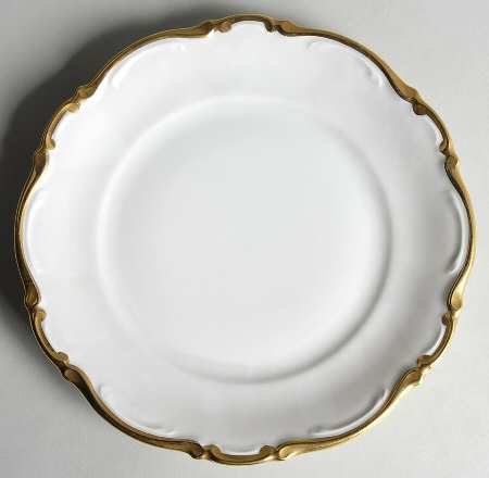 Golden Lark Salad Plate