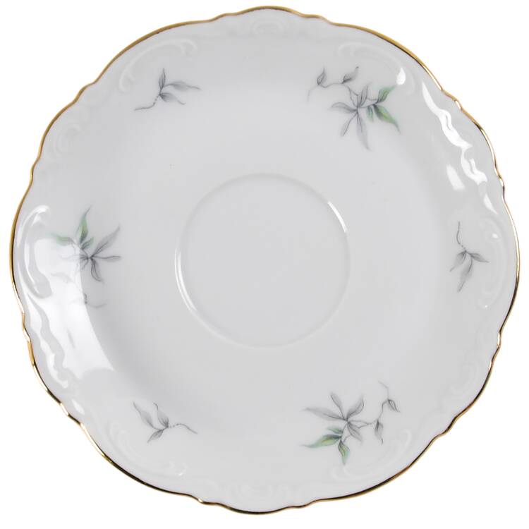 Green Ming (9901, Gold Trim) Saucer