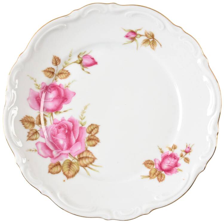 June Rose Bread & Butter Plate