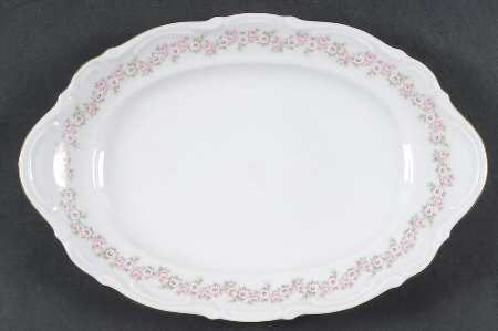 Lady Beatrice 12" Oval Serving Platter