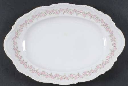 Lady Beatrice 15" Oval Serving Platter