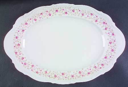 Lady Claire 16" Oval Serving Platter