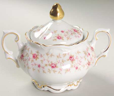 Lady Claire Sugar Bowl & Lid