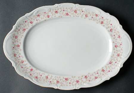 Lady Claire 14" Oval Serving Platter