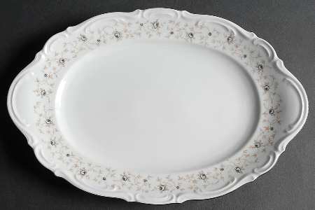 Lady Linda 12" Oval Serving Platter