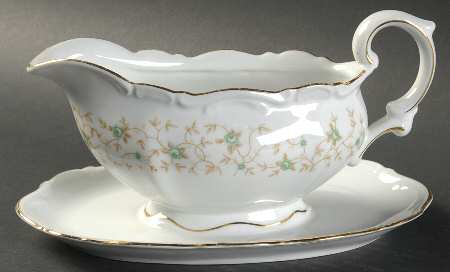 Lady Patricia Gravy Boat with Attached Underplate