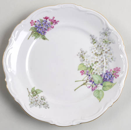Lilac Salad Plate