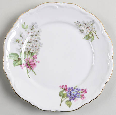 Lilac Bread & Butter Plate