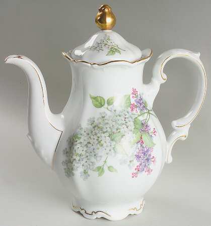 Lilac Coffee Pot & Lid
