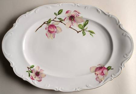 Magnolia 16" Oval Serving Platter