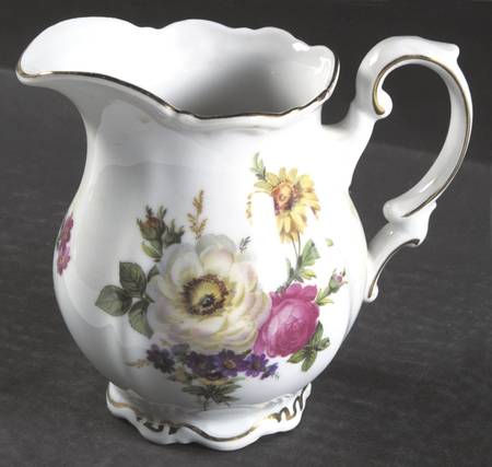 Meissen Floral Creamer