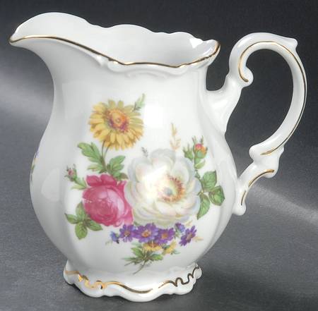 Meissen Floral Creamer