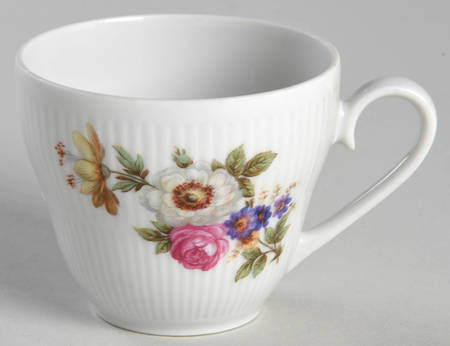 Meissen Floral Flat Demitasse Cup