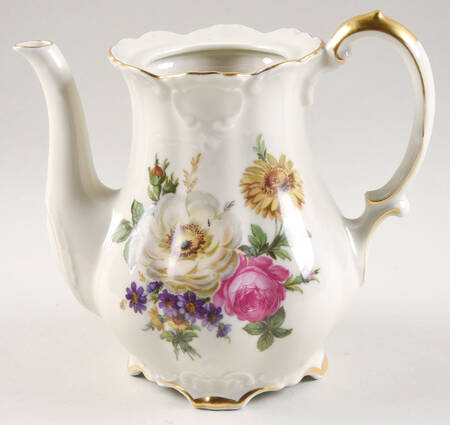 Meissen Floral Small Coffee Pot No Lid
