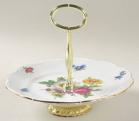 Meissen Floral 6" - 7" Tidbit (from Salad Plate) HC