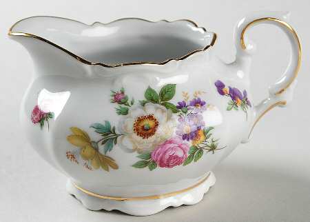 Meissen Floral Creamer