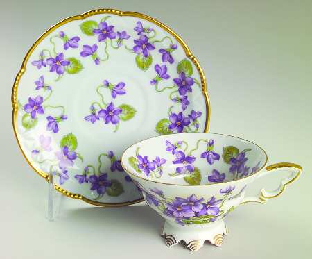 MIT20 Footed Cup & Saucer Set