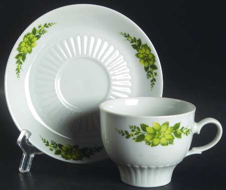 MIT38 Flat Cup & Saucer Set
