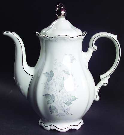 Monika (Platinum Trim) Coffee Pot & Lid