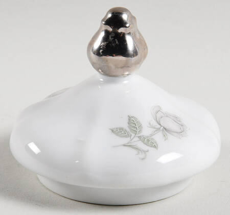 Mystic Rose (Platinum Trim) Lid for Teapot