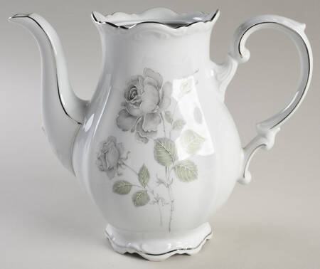 Mystic Rose (Platinum Trim) Coffee Pot No Lid