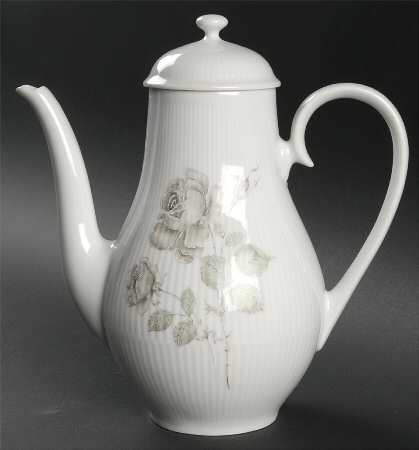 Mystic Rose (No Trim) Mini Coffee Pot & Lid