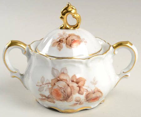 Norway Rose Mini Sugar Bowl & Lid