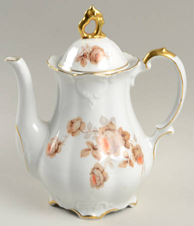 Norway Rose Mini Coffee Pot & Lid