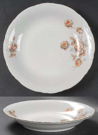 Norway Rose Coupe Soup Bowl