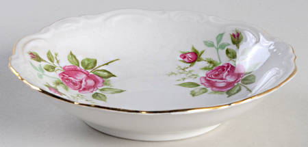 Old Dresden Rose Fruit/Dessert (Sauce) Bowl