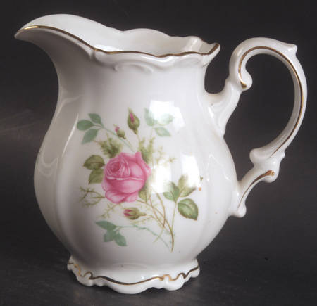 Old Dresden Rose Creamer